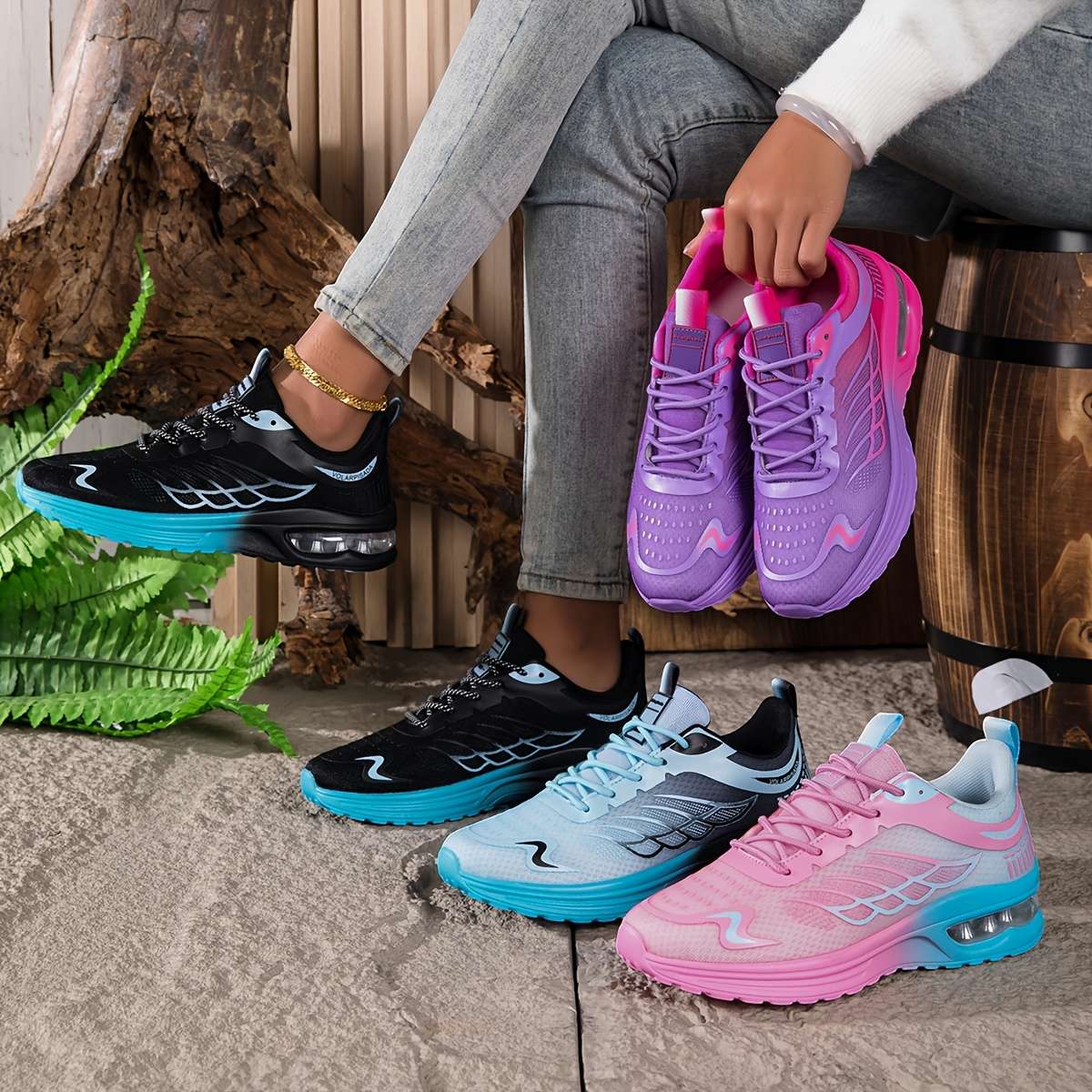 Sneakers Color Pink Sizeuk 7