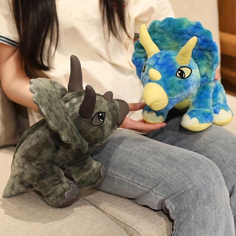 Plush Toyss color Camel colored horns