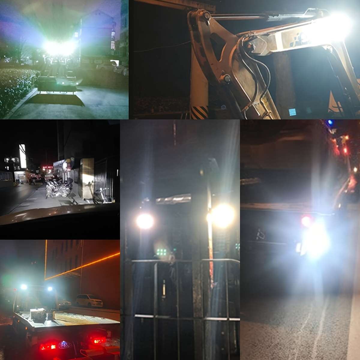 Car Lights Items 2Pcswhite Light