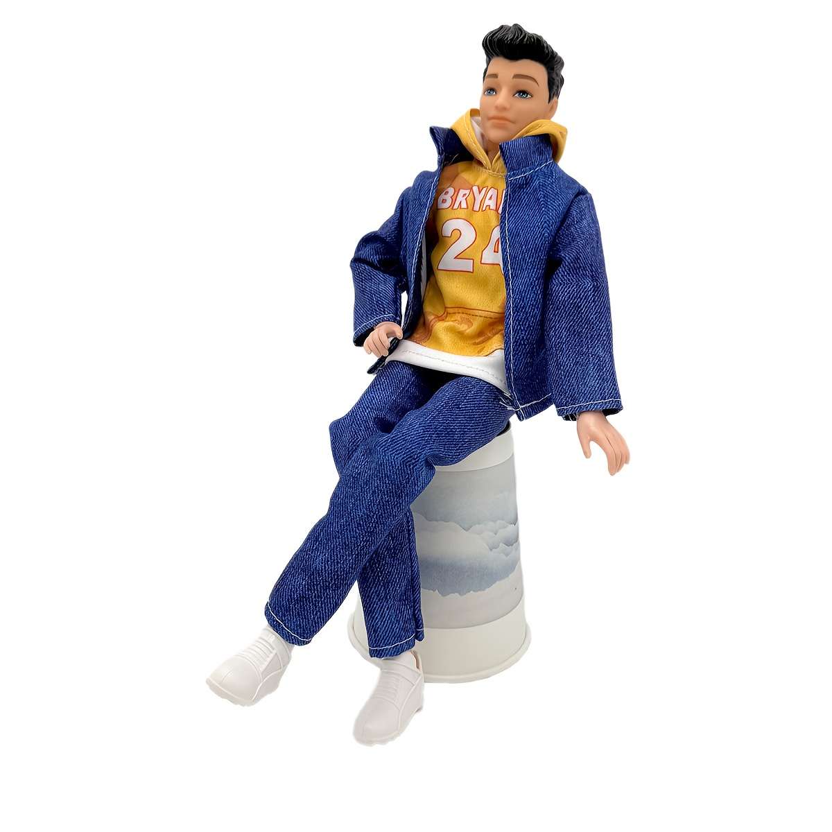 Plush Toyss color Denim Suit