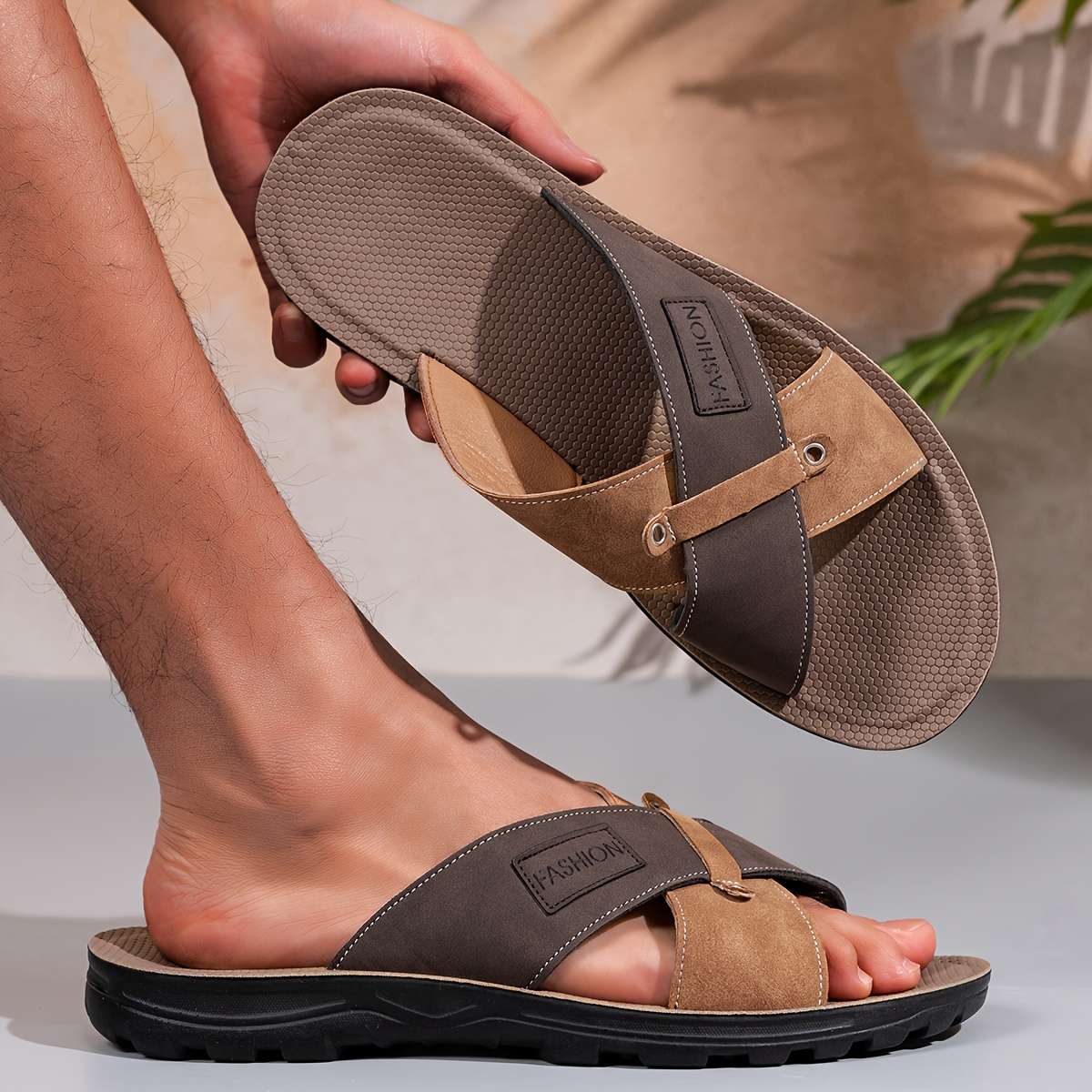 Sandals Color Dark Brown Size Uk 8
