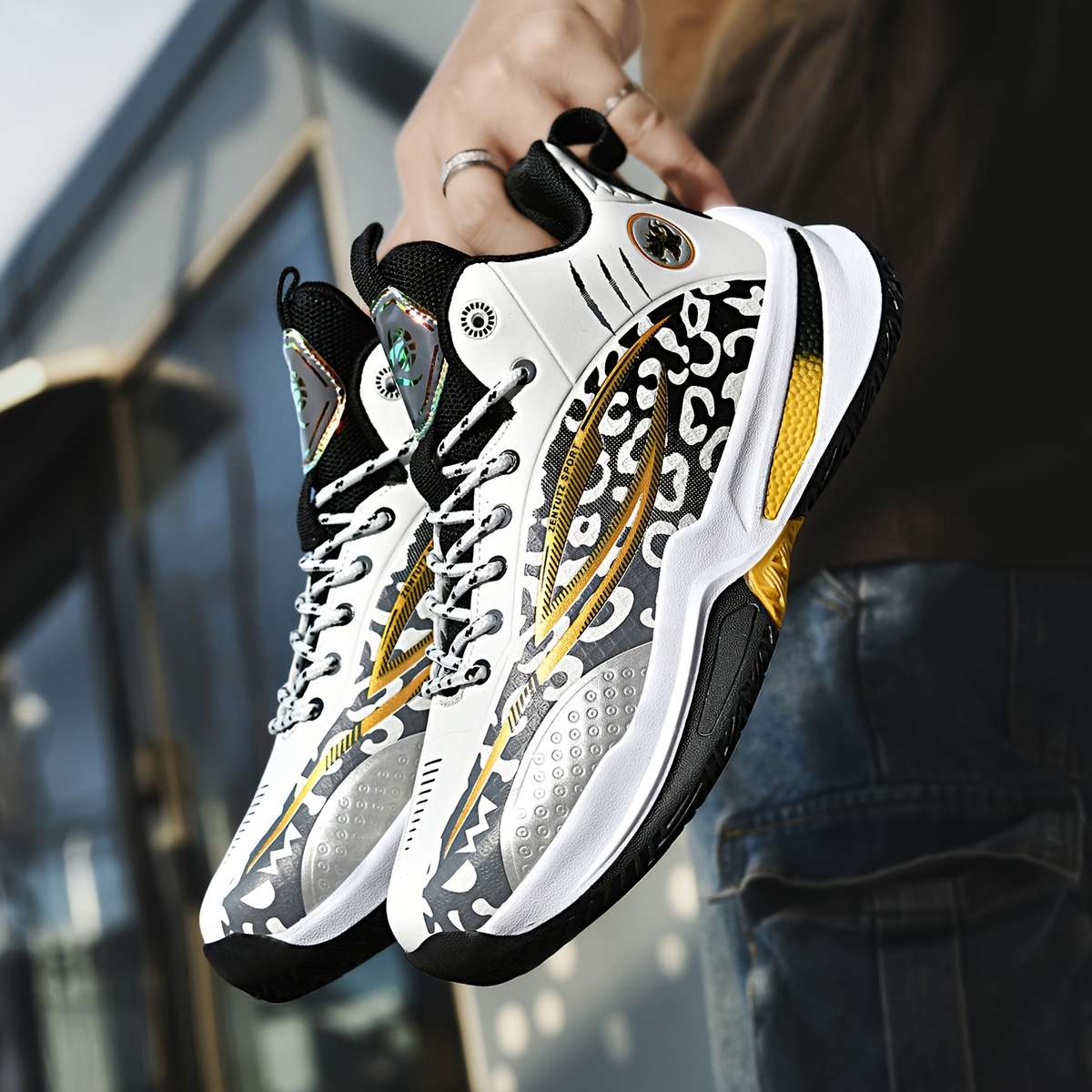 Sneakers White Size Uk 7.5