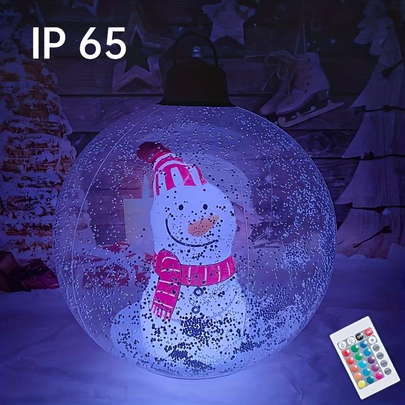 Christmas Lights Snowman