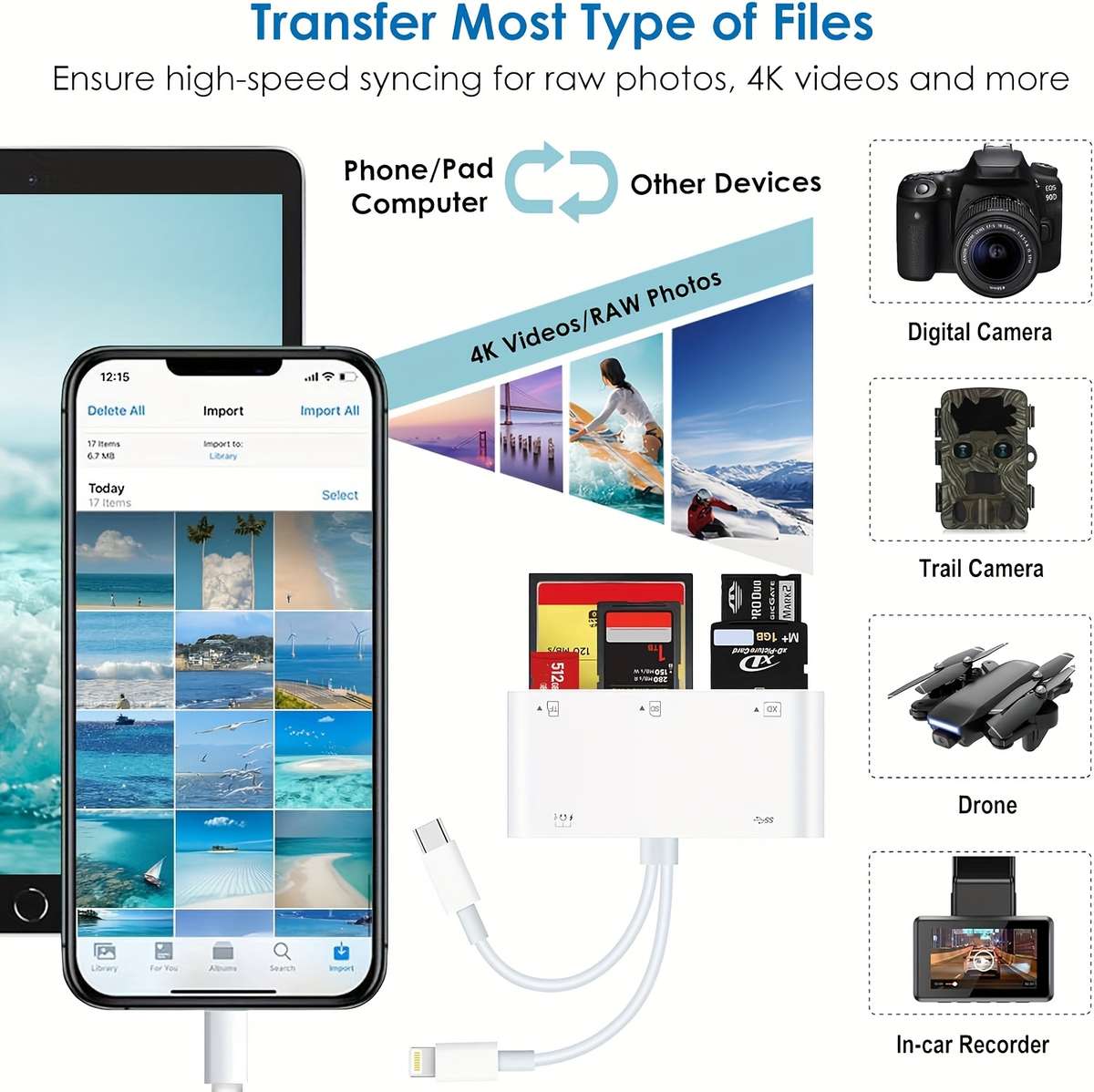 Usb Flash Drive Style 10In1 Adapter