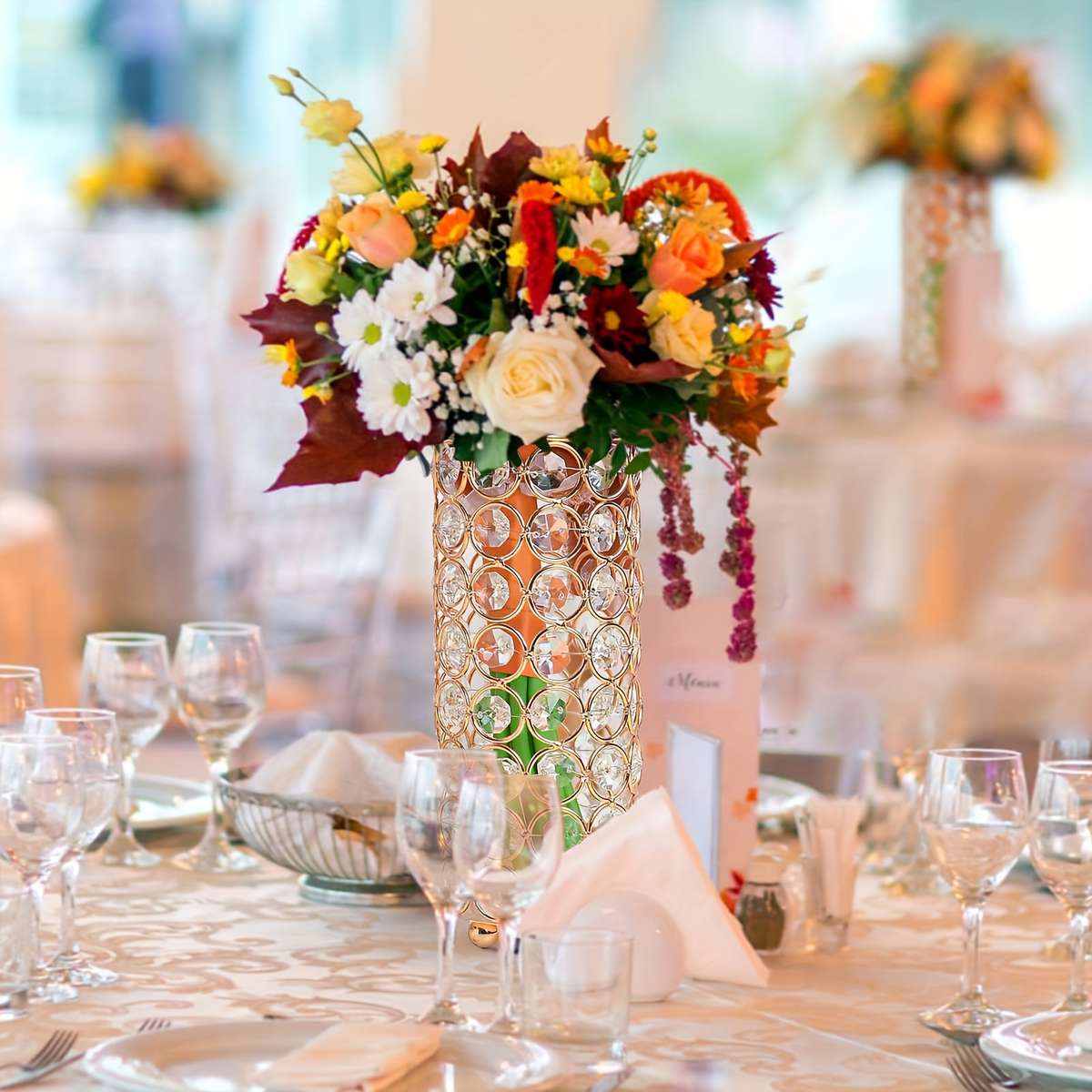 Wedding Supplies Color Silvery Quantity 2Pcs