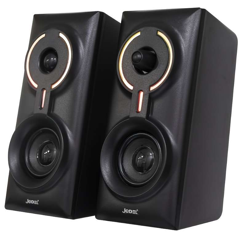 Modern Dual Channel Design Computer Speakers For 2.0 For Festival Celebration