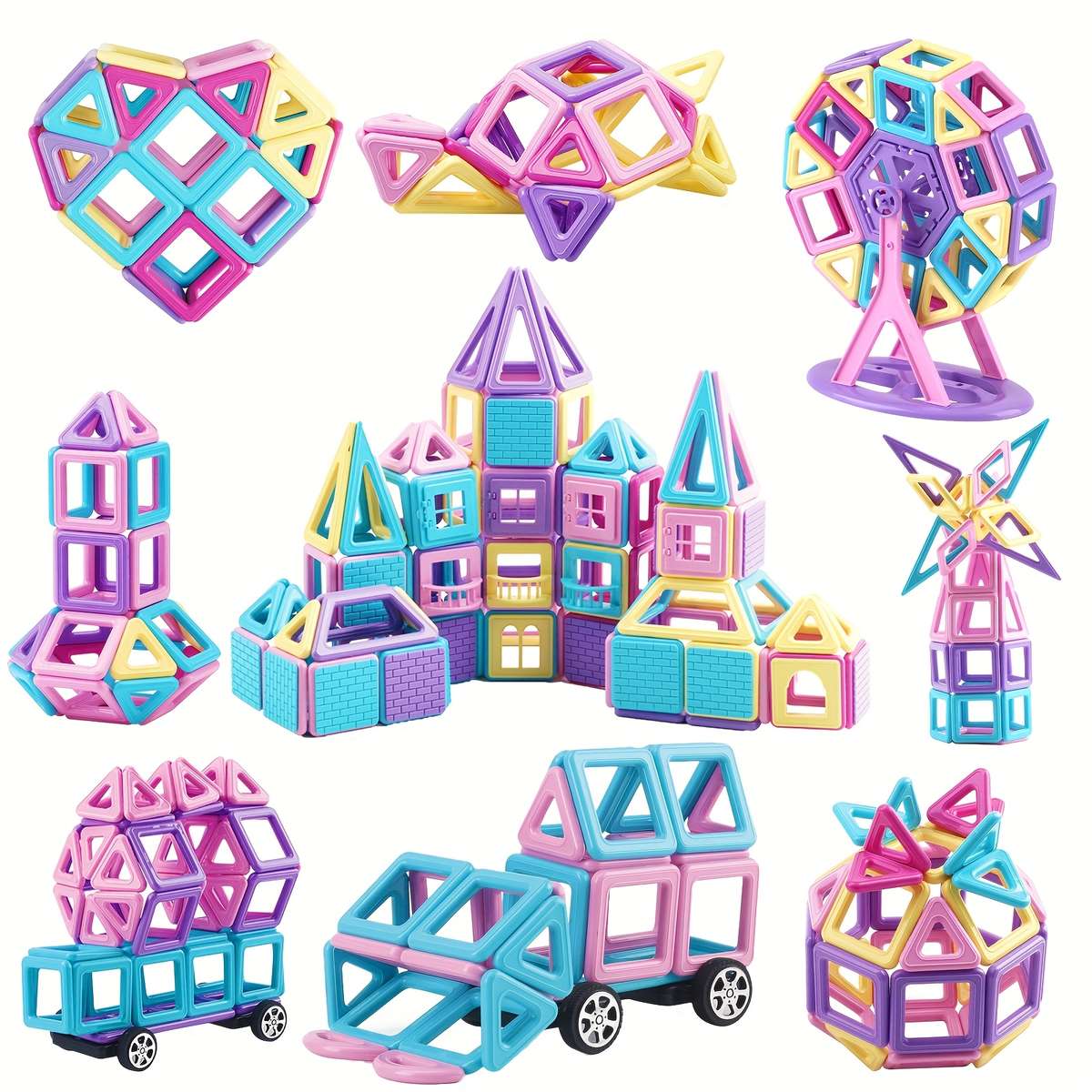 Building Toy Architectural Model Toy Set Applicable People 3 Add   Year Old