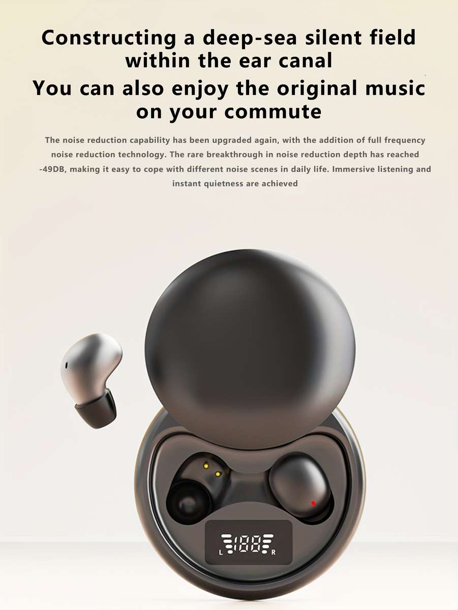 Wireless Headphones   Black-