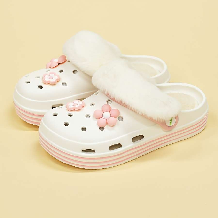 Cotton Slippers Color White Sizeuk 7