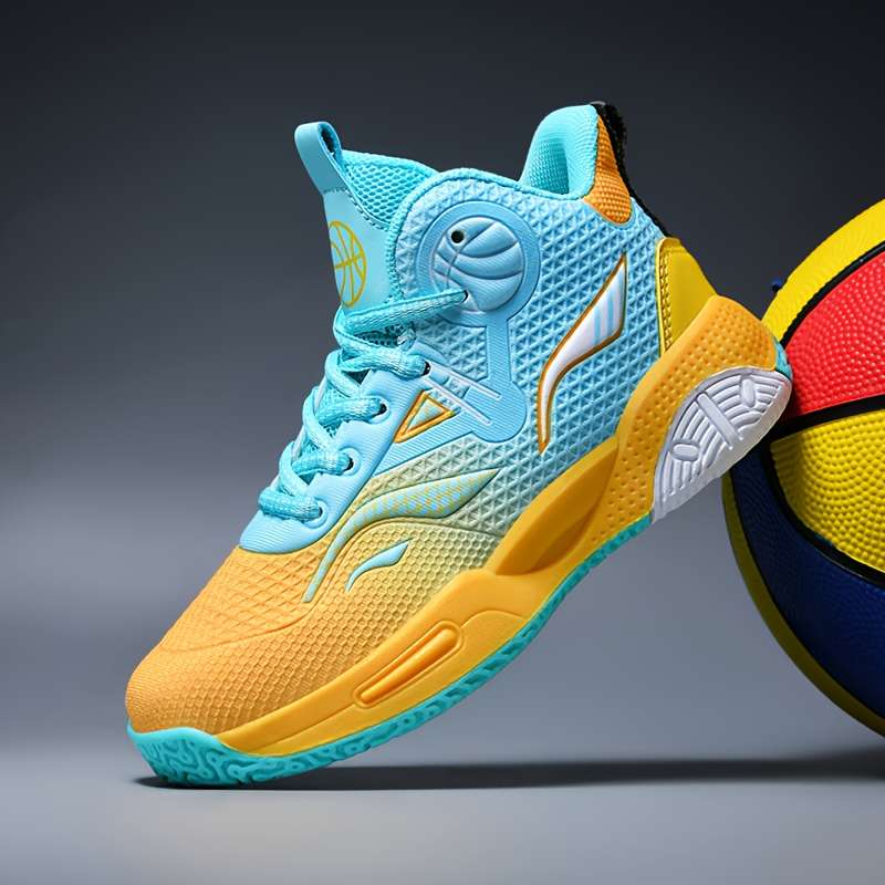 Basketball Shoes Color Yellow Sizeuk 6 Big Kid