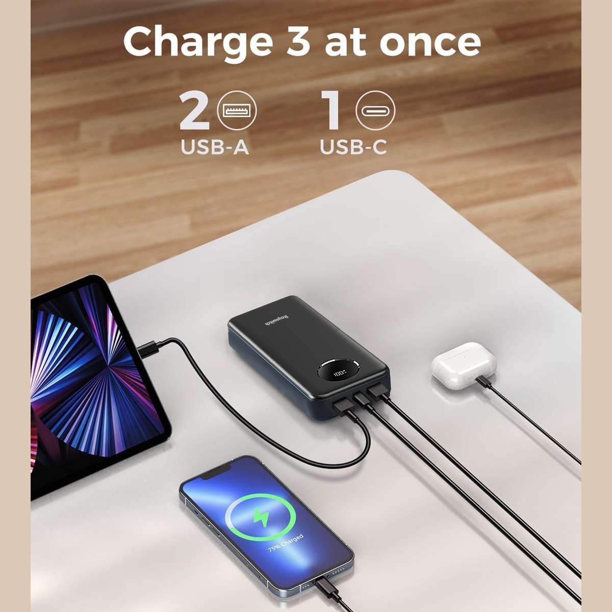 Power Bank Color Black