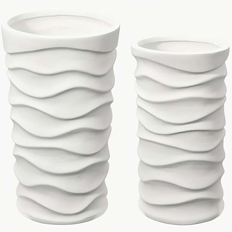 Flowerpot Color White