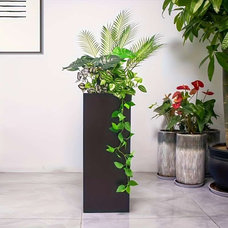 Flowerpot Size 27 27 55 Black Yj