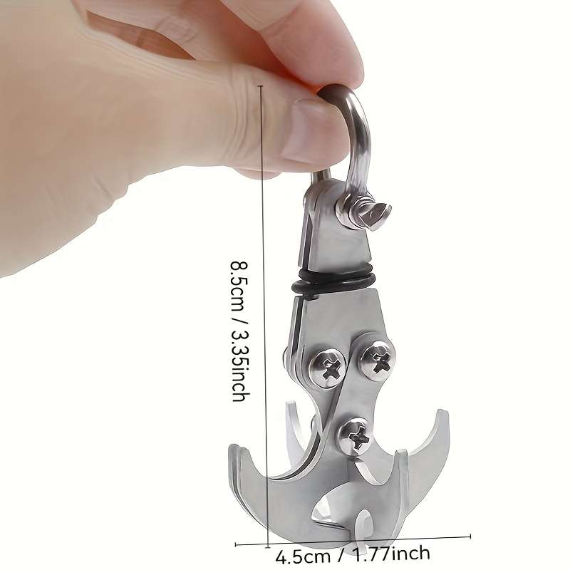 Hook Upquantity 2Pcs Stainless Steel Folding Hook