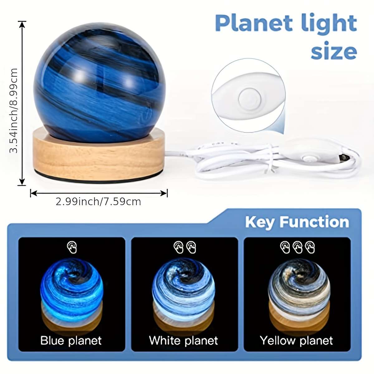 Desk Lamp Color 7 62Cm With 3 Modlessunset