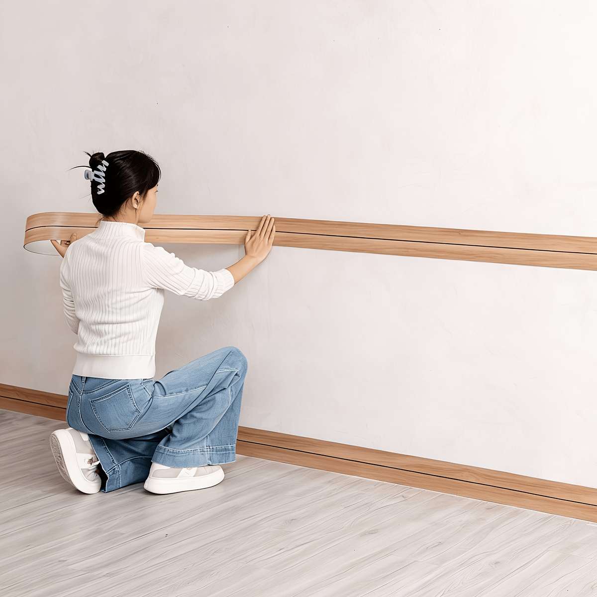 Skirting Board Pine Color 8.2*295Cm Quantity