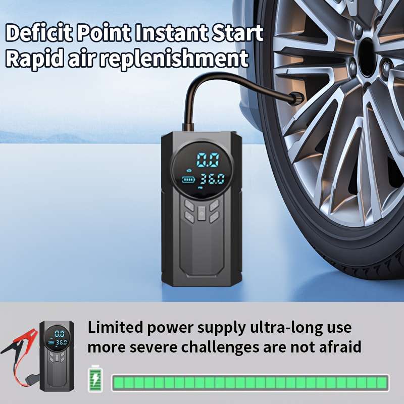 Ultra Durable Efficient Ergonomic Car Battery Starter Kit For Emergency Kit