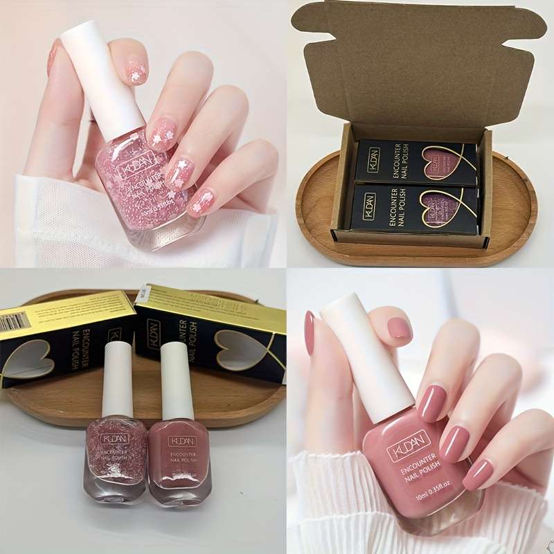Nail Polish Items 2Pcs Combination Pack