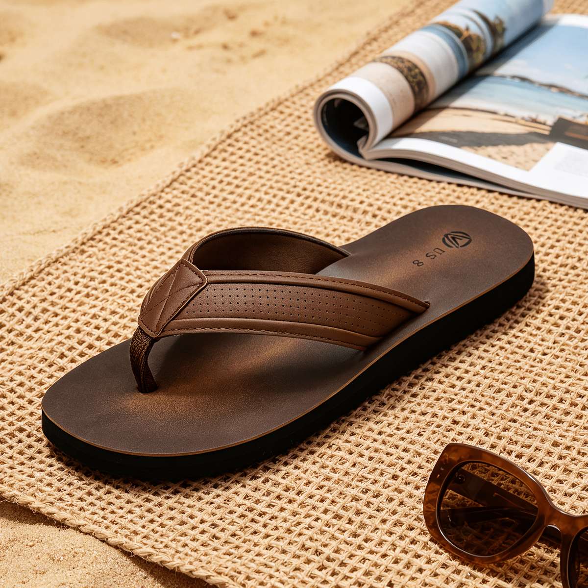 Sandals Color Dark Brown Size Uk 7