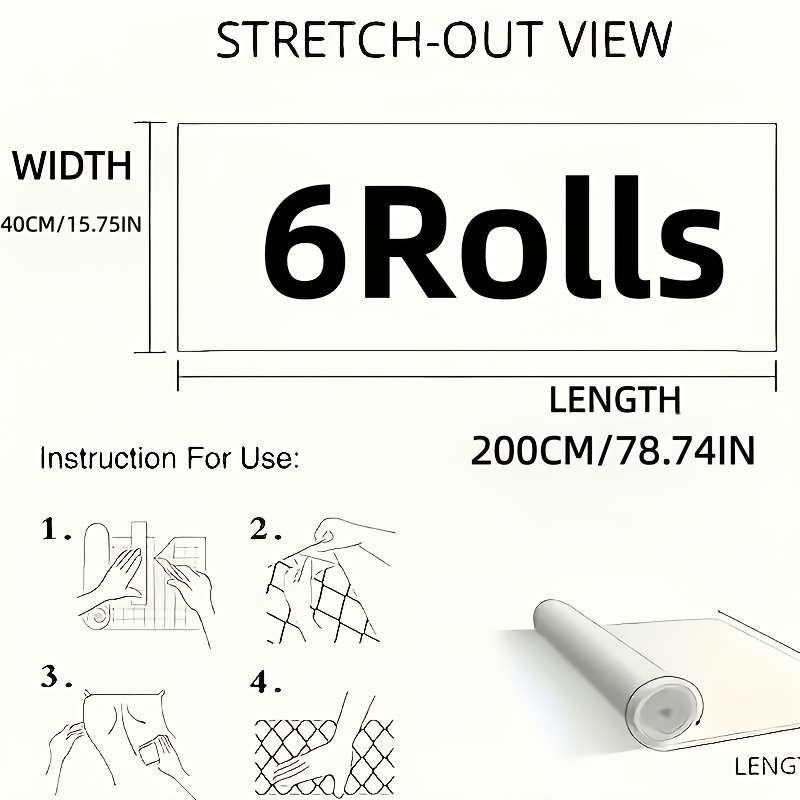 Self Adhesive Floor Stickers Luxury Custom Edition 4 6 Rolls