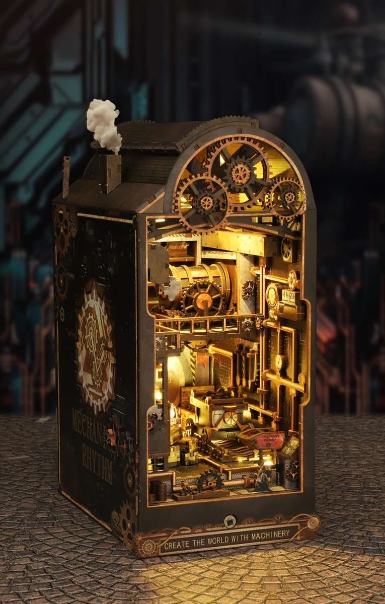 3D Model Desktop Ornaments Style Mechanical Rhythm