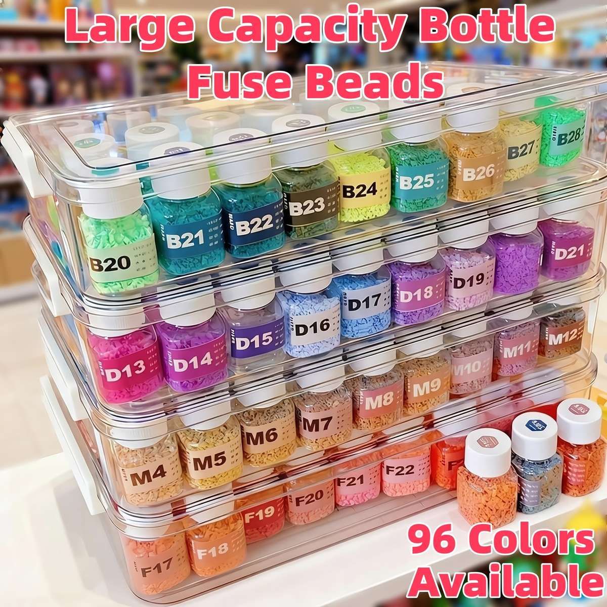 Perler Bead Set No.1 2 48Colorbottled