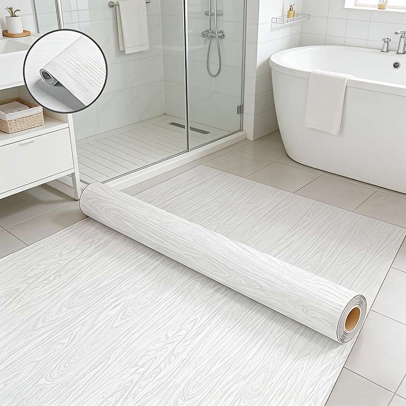 Self Adhesive Mahogany Grain Floor Sticker 60cm x 3m