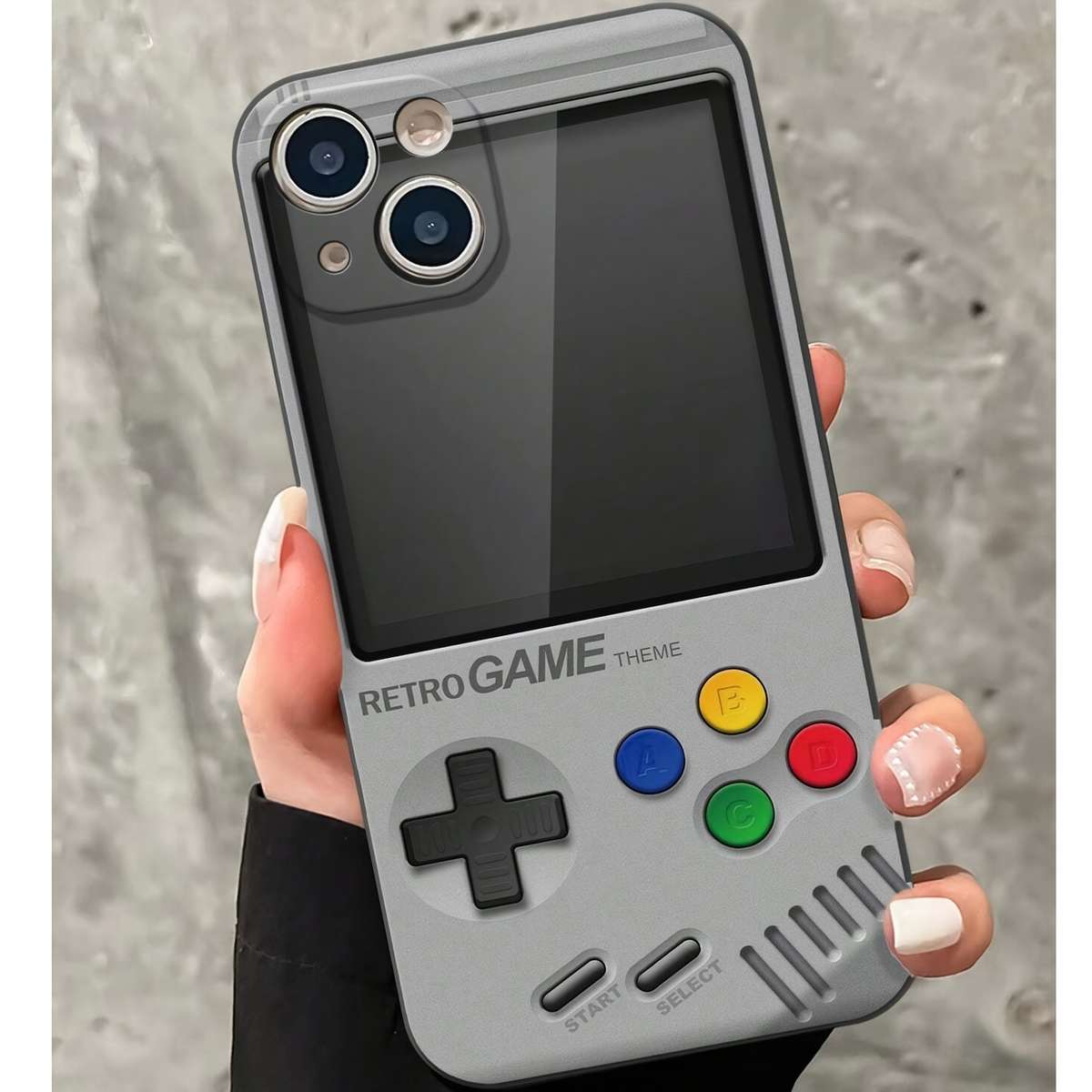 1Pc Black For iPhone 16 Pro Max Phone Case Phone Cover