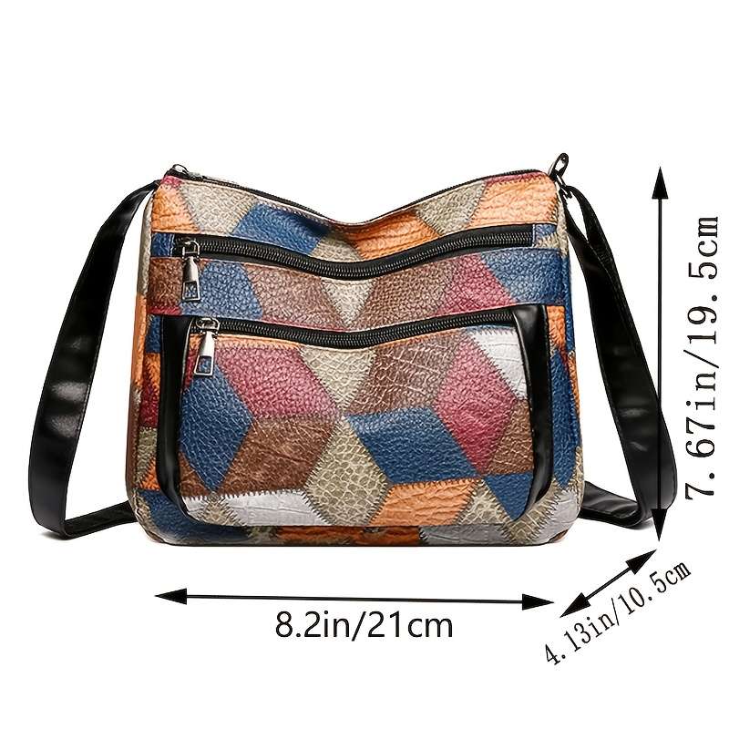 WomenS Bags W65 Diamond Shoulder Strap Black