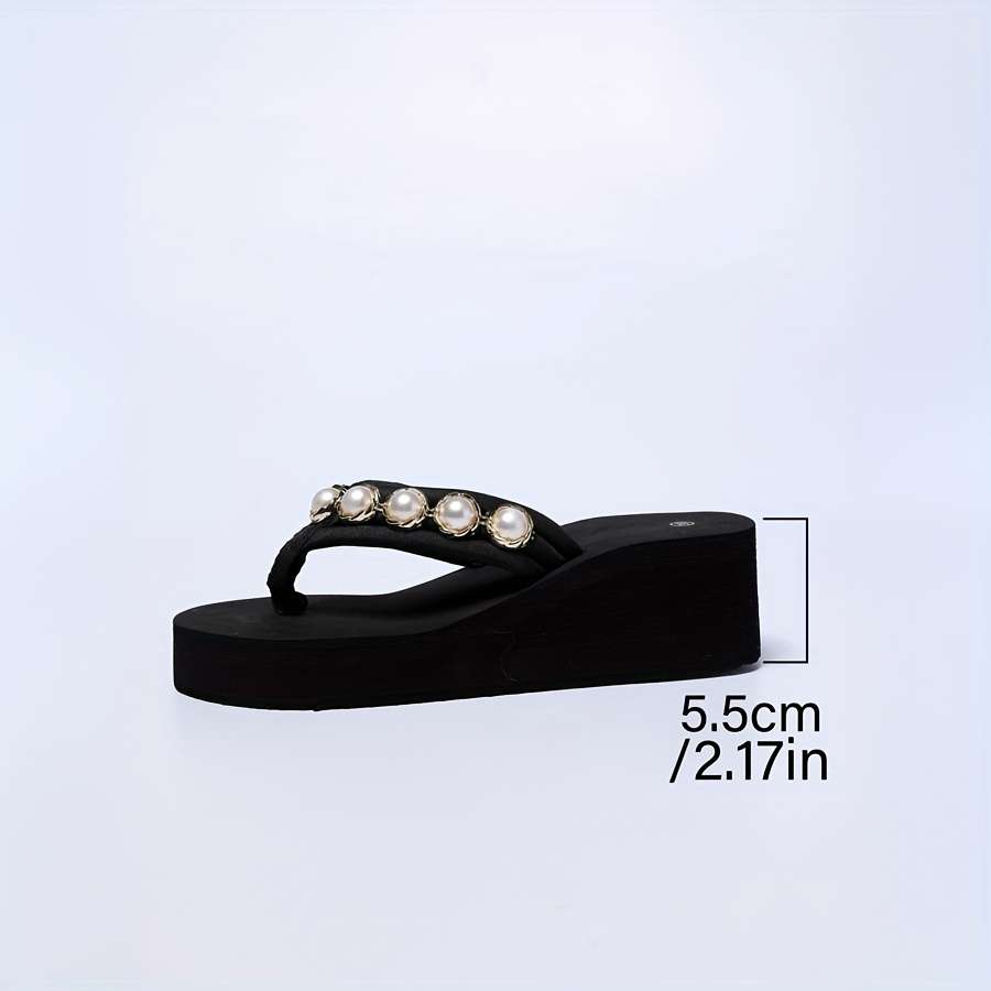 Ladies Summer Flip Flops Black Uk 7