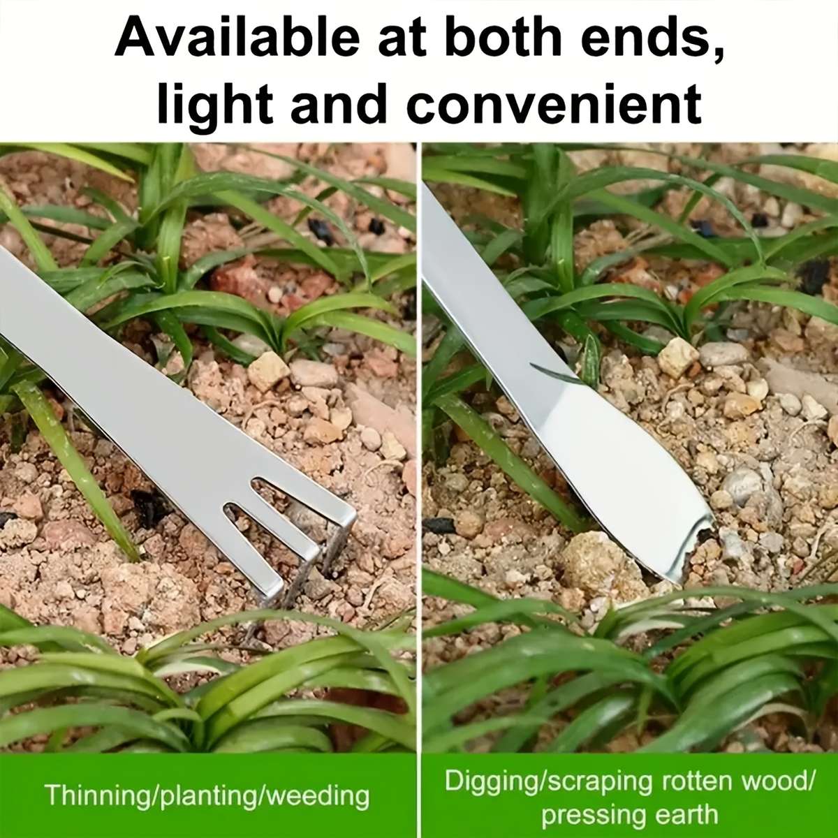 2Pcs Stainless Steel Transplanting