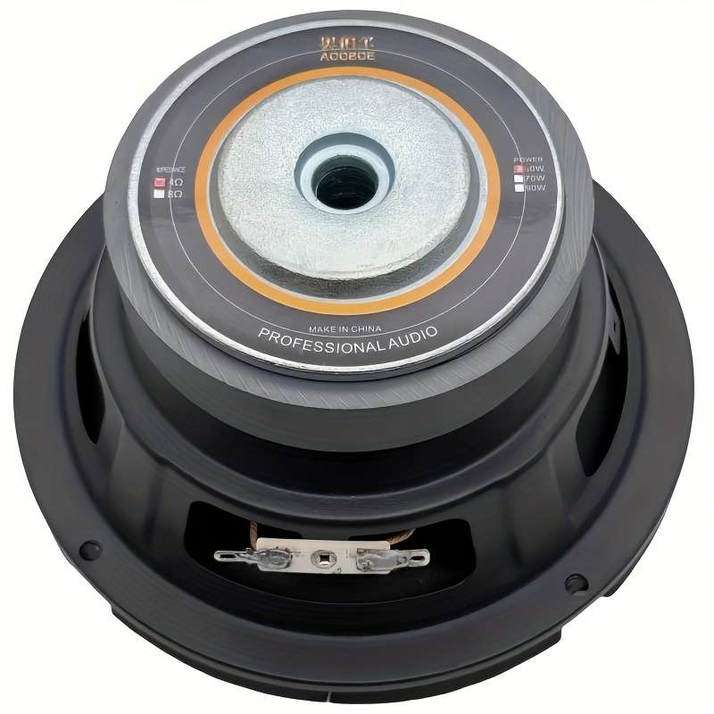 Speaker Color 6.5 Inch Subwoofer Black