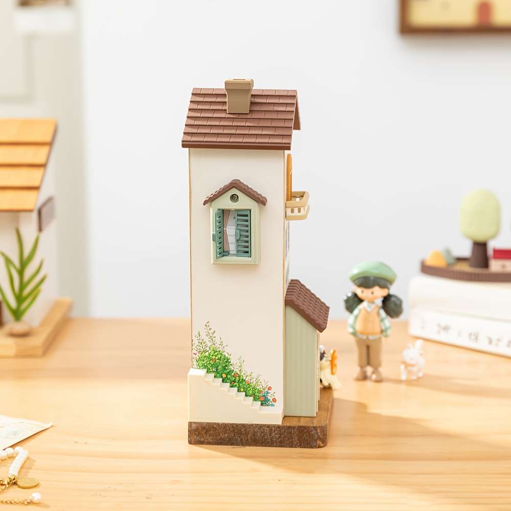 Building Toy Architectural Model Toy Set Items Inn Ornament