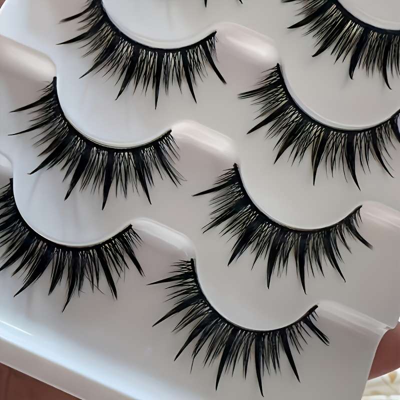 False Eyelashes Model 5Lem White Support