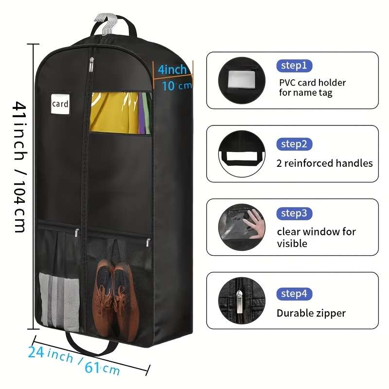 Clothing Dust Bags Quantity 3Pcs