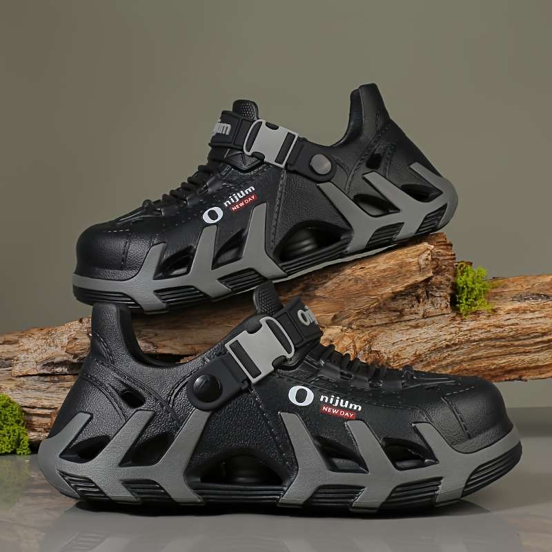 Sandals Color Black Orange Size Uk 7