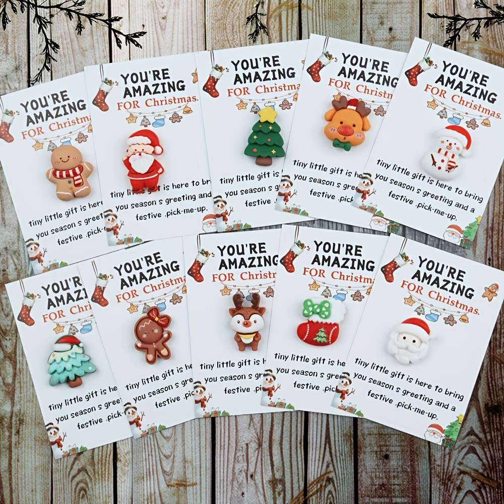 Christmas Decorations Color 10Pcs