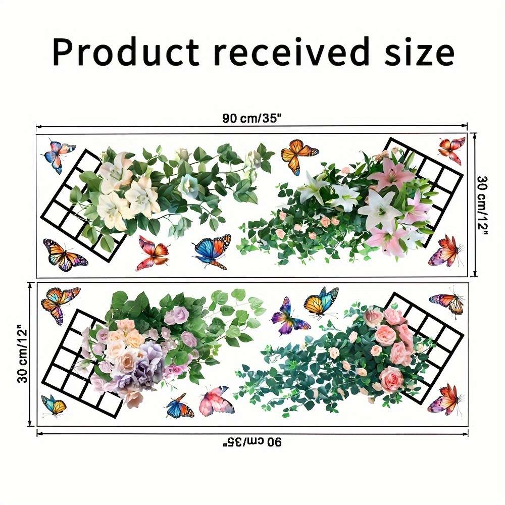 Wall Stickers Size 30*90Cmx2Pcs