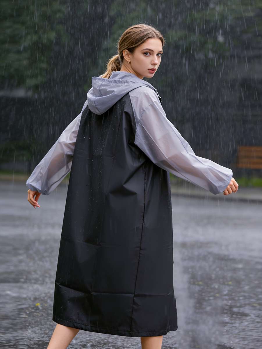 Raincoat Blue Size Asian Onesize