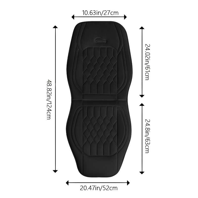 Car Seat Cushion 2Pcs Red