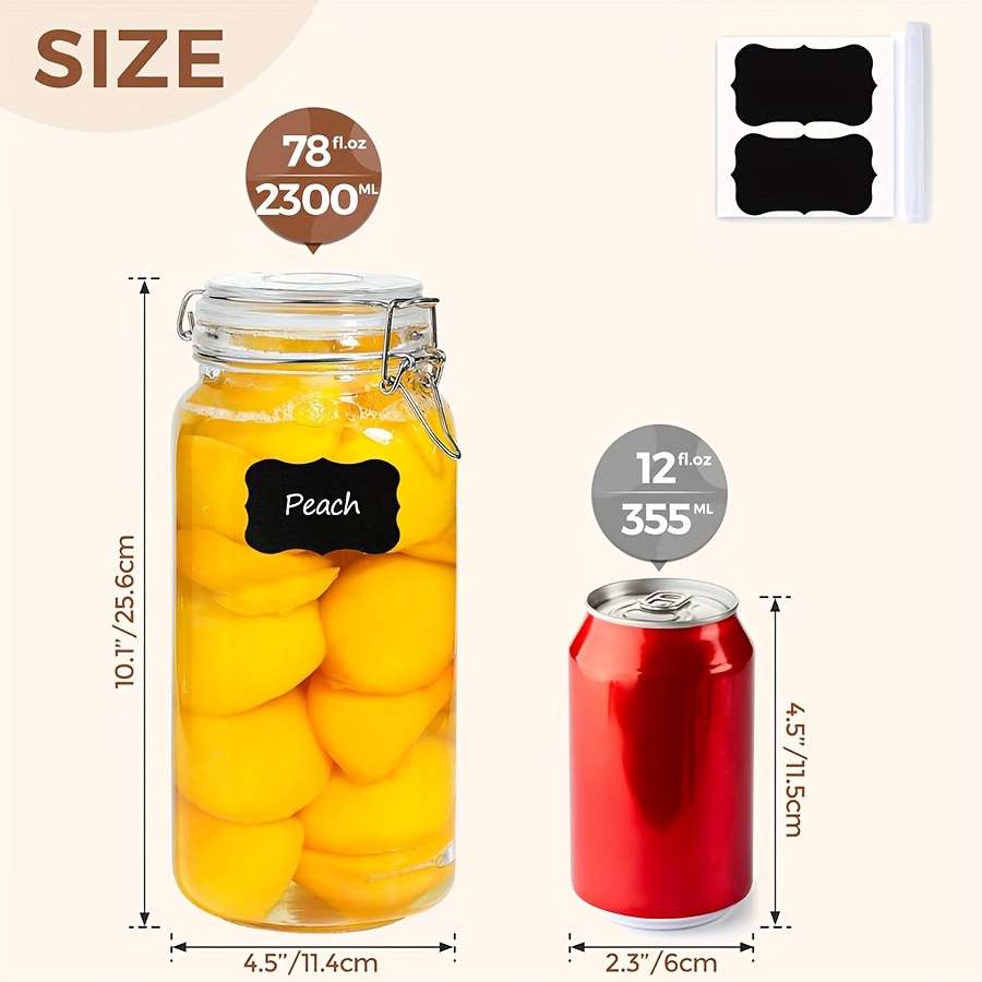Sealed Jar Quantity 2Pcs