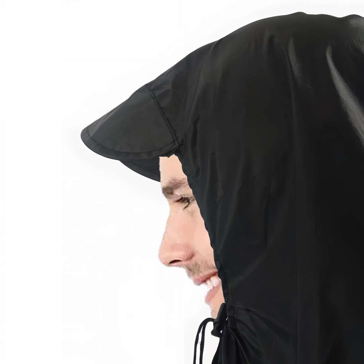 Raincoat Black 2Piece Set Storage Bag  Raincoat