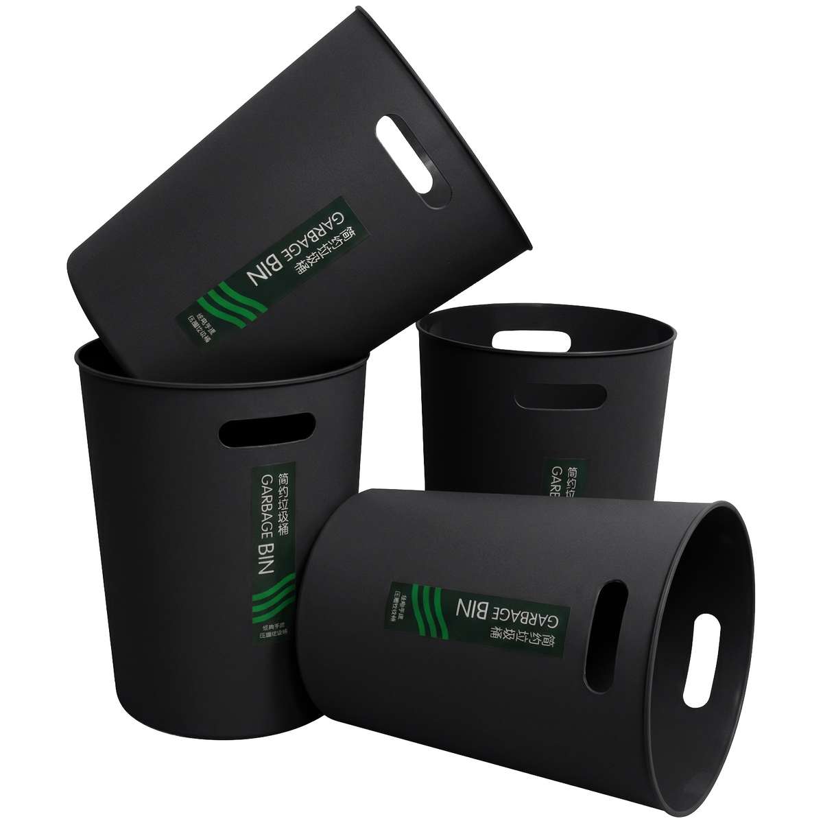 Garbage Can Color White Quantity2Pcs