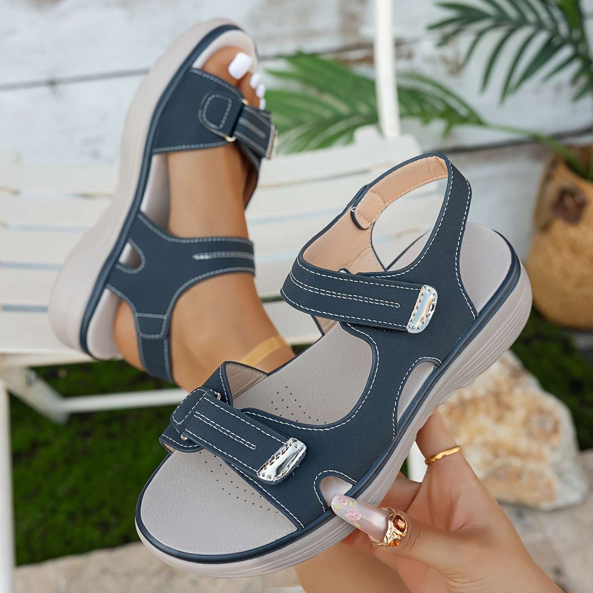 Non Slip Trendsetting Lightweight Quick Dry Women S Platform Sandals With