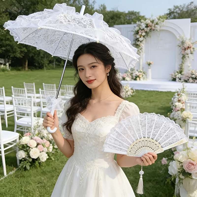 Wedding Supplies Style White 2 Piece Set