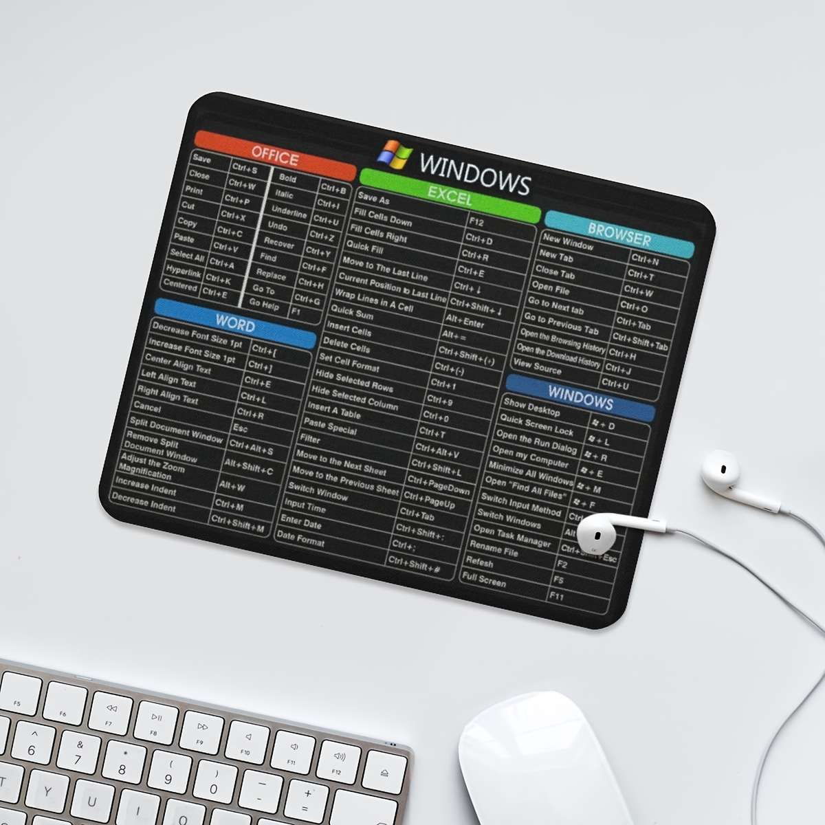 Mouse Pad Size 9.5*7.9*0.12*0.12Inch