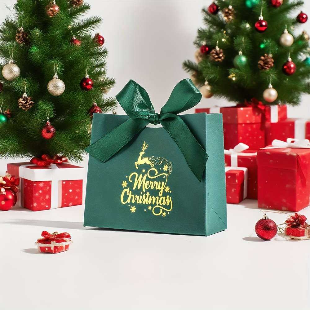 Christmas Gift Boxes Color Green Quantity 20Pcs
