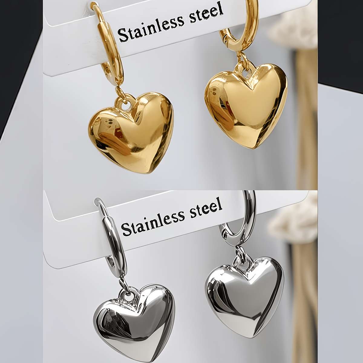 Women S Earrings Color Silvery