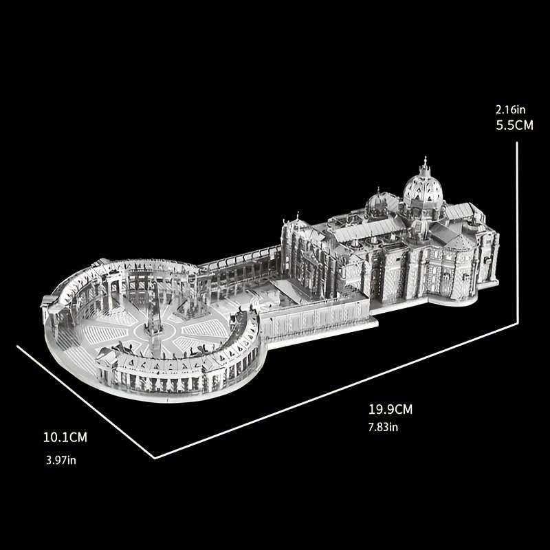 Building Toy Architectural Model Toy Set Items St. Peter S Basilica