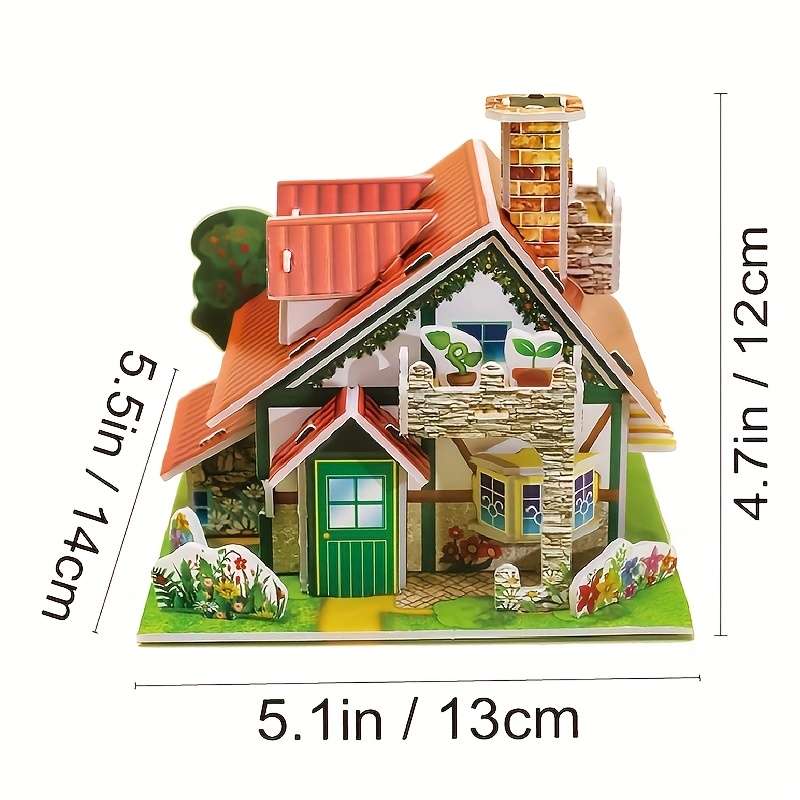 Building Toy Architectural Model Toy Set Model Jf A006